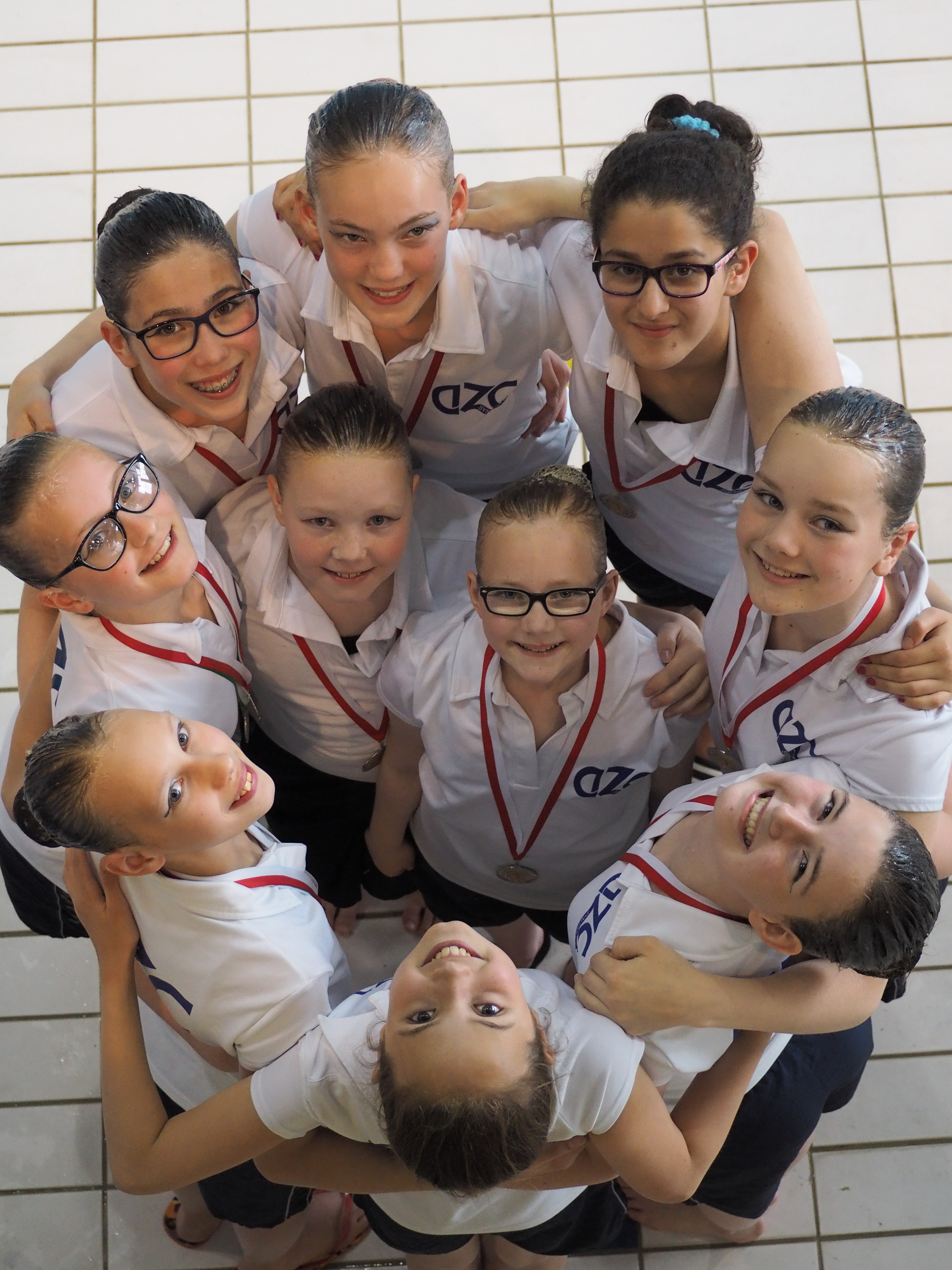 AZC Synchroon drie keer zilver op landelijke wedstrijd