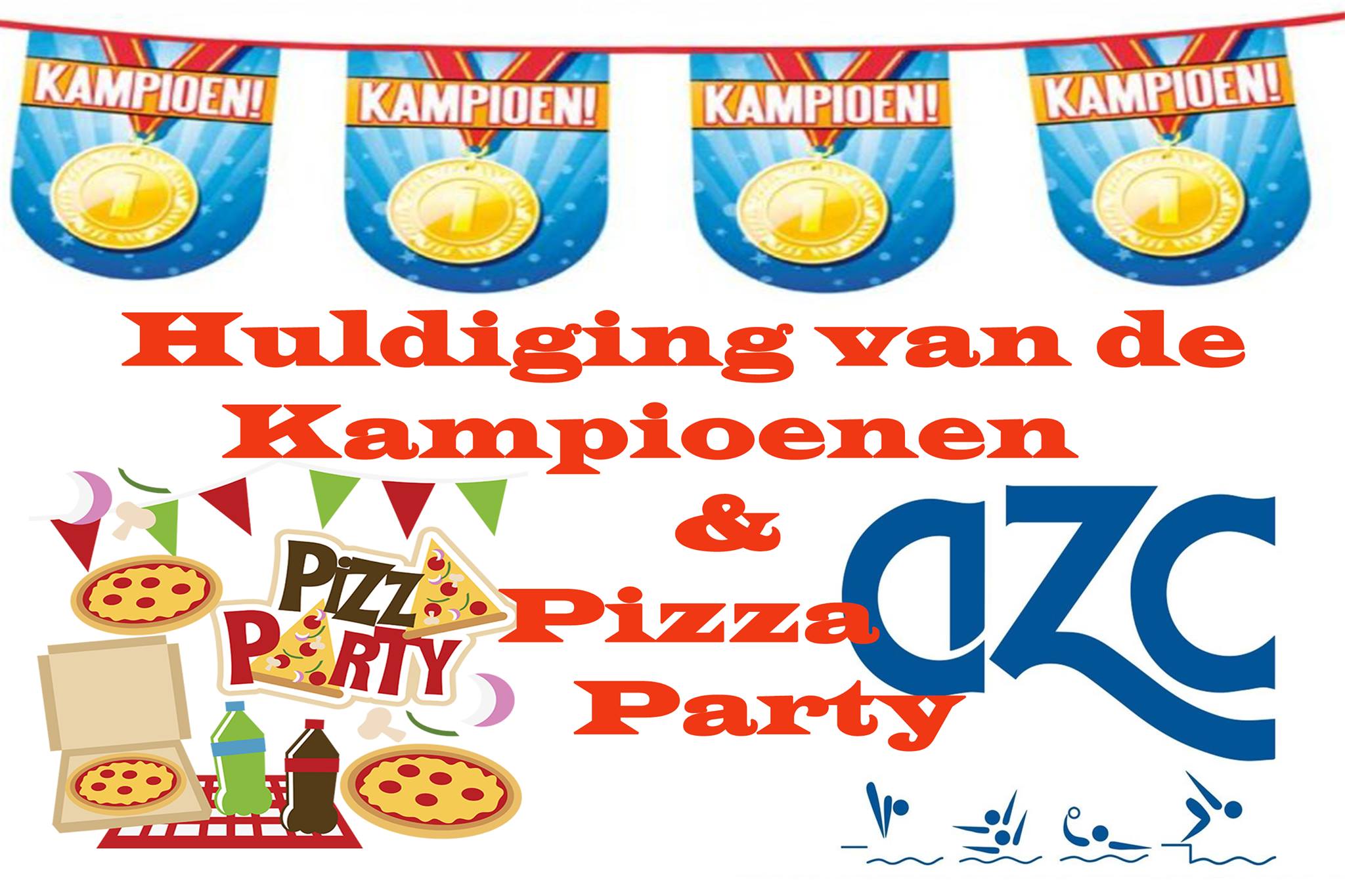 Huldiging van de kampioenen