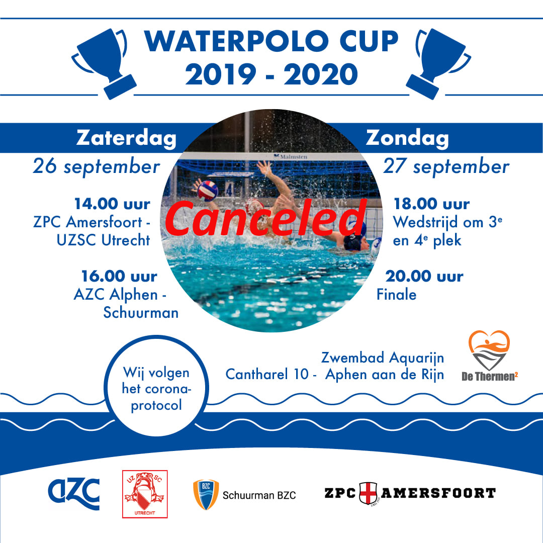 Waterpolo cup 2019-2020